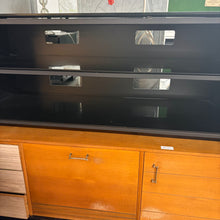 Load image into Gallery viewer, Large Black Glass TV/Entertainment Unit