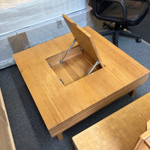 Load image into Gallery viewer, Large Square Oak Coffee Table
