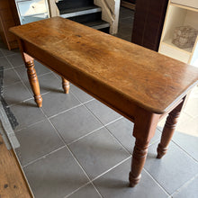 Load image into Gallery viewer, Vintage Rustic Console/Hall Table