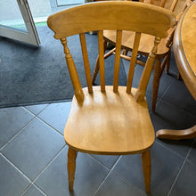 Load image into Gallery viewer, Solid Pine Farmhouse Table and 4 Chairs