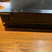 Load image into Gallery viewer, Technics LW/MW/FM Stereo Tuner