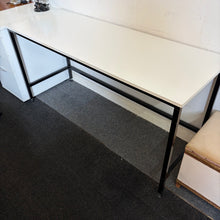 Load image into Gallery viewer, Metal Framed White Work Desk/Table