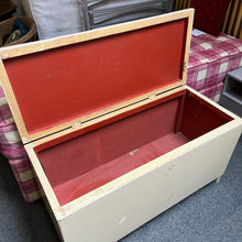 Load image into Gallery viewer, Large Upcycled Ottoman/Storage Box