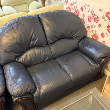 Load image into Gallery viewer, 2 x 2 Seater Sofas with Manual Recliner Armchair