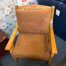 Load image into Gallery viewer, Vintage Mid Century Danish Style Solid Oak Framed Suite