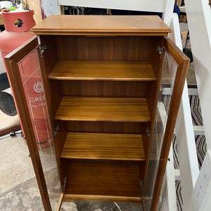 Legate 2 Door Teak Bookcase