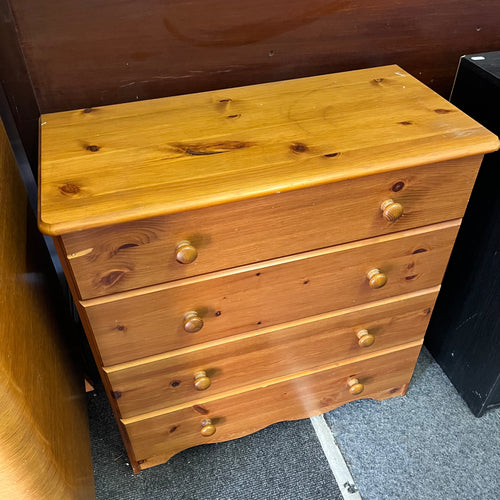Pine 4 Drawer Chest