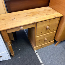 Load image into Gallery viewer, Solid Pine 3 Drawer Desk/Dressing Table