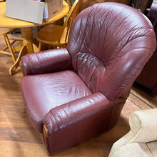 Load image into Gallery viewer, Leather Reclining Armchair