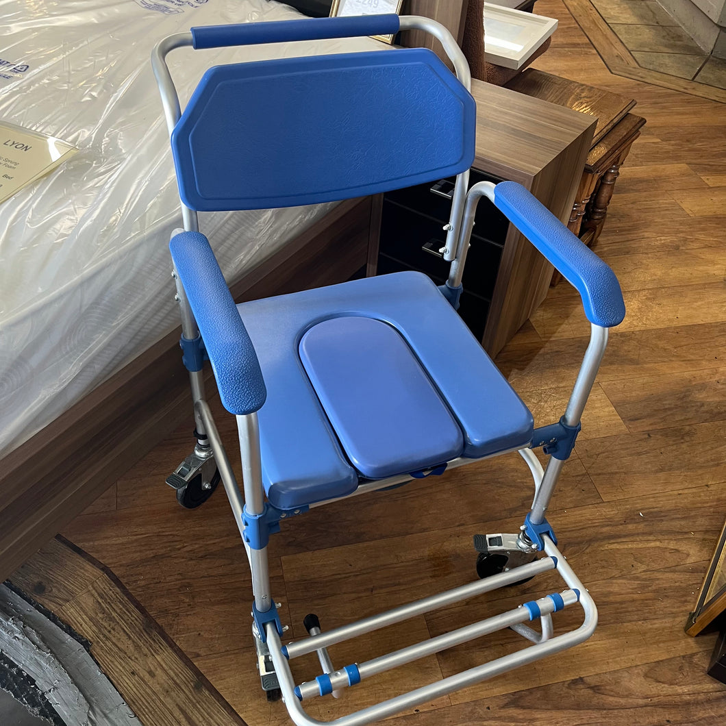 Mobile Commode Shower Chair