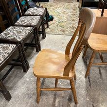 Load image into Gallery viewer, Pair of Solid Pine Farmhouse Chairs