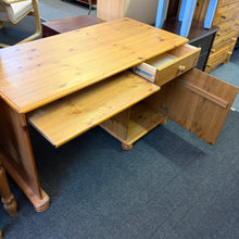Load image into Gallery viewer, Pine 1 Door 1 Drawer Desk