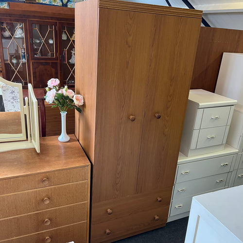 2 Door 2 Drawer Wardrobe