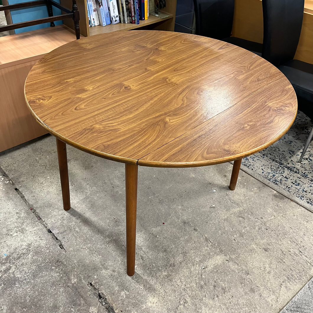 Round Drop Leaf Table