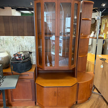 Load image into Gallery viewer, Stunning G Plan Bow Fronted Teak Display Unit