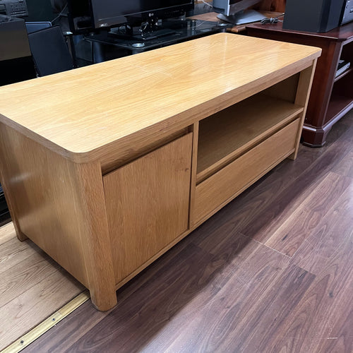 Oak 1 Door 1 Drawer TV/Entertainment Unit