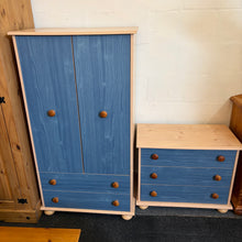 Load image into Gallery viewer, Child’s Wardrobe and Drawer Set