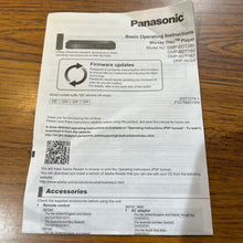 Load image into Gallery viewer, Panasonic Blu-ray Disc Player with Remote