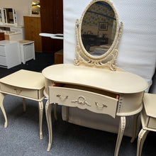 Load image into Gallery viewer, French Louis Style Dressing Table with Bedsides