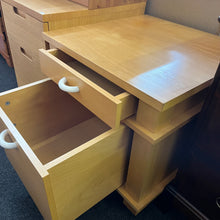 Load image into Gallery viewer, 2 Drawer Oak Unit