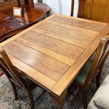 Load image into Gallery viewer, Vintage Draw Leaf Table with 3 Chairs