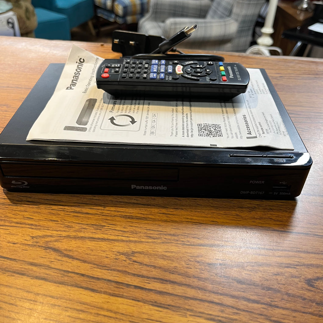 Panasonic Blu-ray Disc Player with Remote