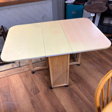 Load image into Gallery viewer, Butterfly Storage Drop Leaf Table and 4 Chairs