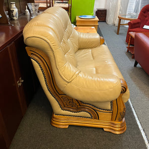 Leather 2 Seater Sofa
