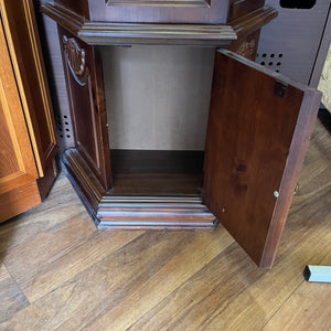 1 Door Mirrored Back Slim Display Unit