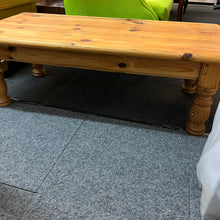 Load image into Gallery viewer, Large Chunky Pine Coffee Table