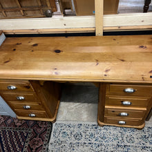 Load image into Gallery viewer, Solid Pine 8 Drawer Desk/Dressing Table