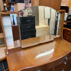 Art Deco Dressing Table with Mirror