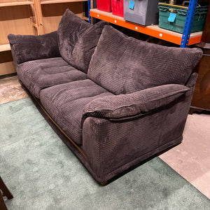 Jumbo Cord Brown 3 Seater Sofa