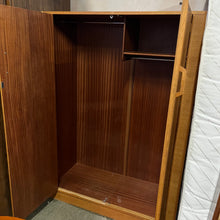 Load image into Gallery viewer, Mid Century G Plan Brandon E Gomme Teak 2 Door Wardrobe
