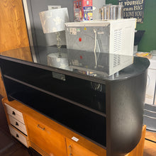 Load image into Gallery viewer, Large Black Glass TV/Entertainment Unit