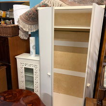 Load image into Gallery viewer, White and Grey 2 Door Wardrobe