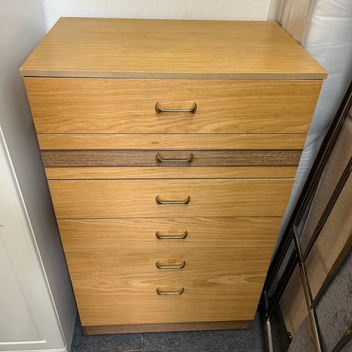 Mid Century 6 Drawer Chest