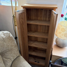 Load image into Gallery viewer, Solid Oak Tall Slim 2 Door Cupboard