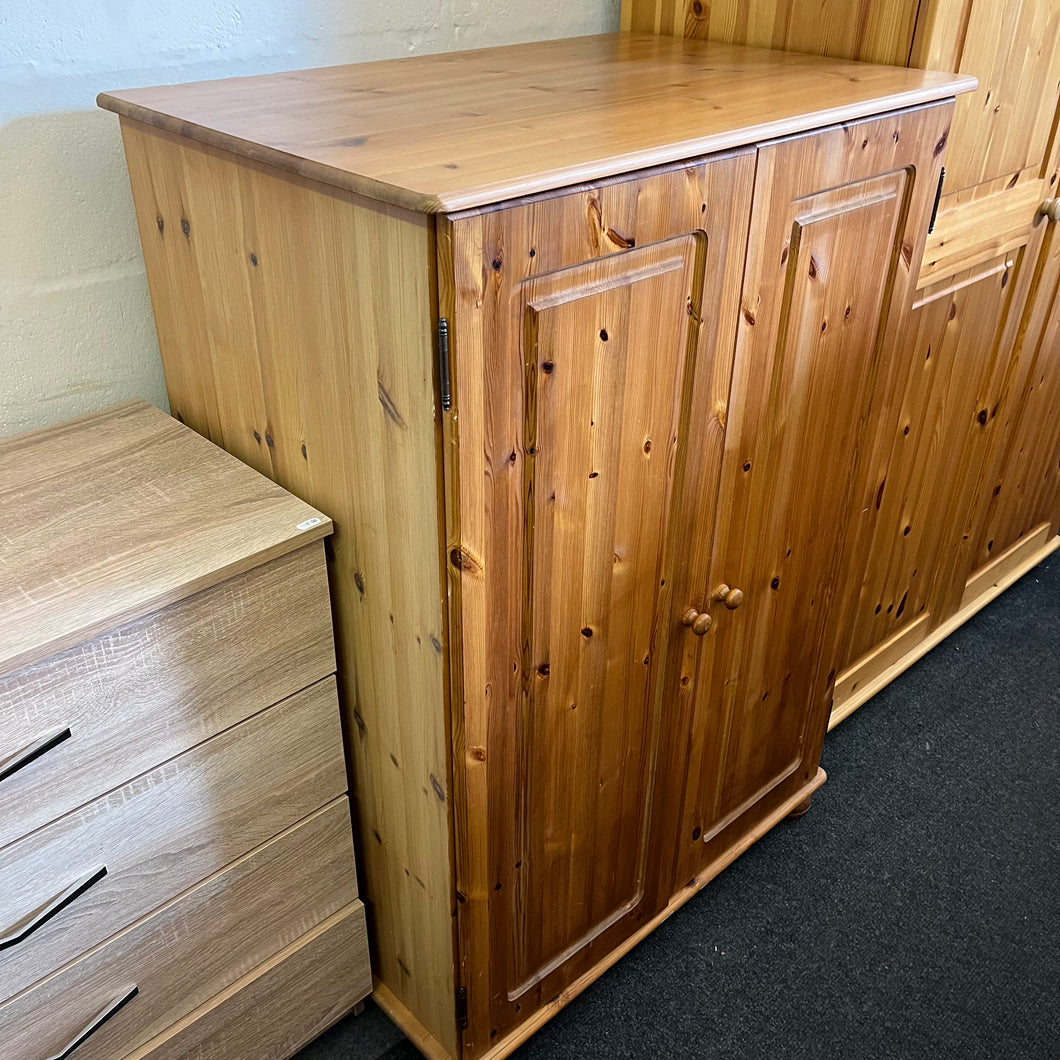 Pine Work Station Computer/Craft Cupboard