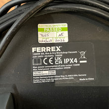 Load image into Gallery viewer, Ferrex Wet&amp; Dry Workshop Vacuum Cleaner