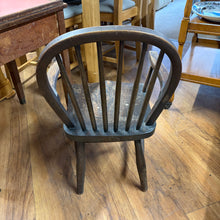 Load image into Gallery viewer, Vintage Child’s Wooden Desk and Spindle Back Chair