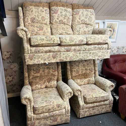 3 Seater Sofa with 2 Armchairs