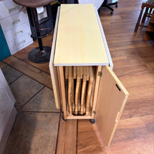 Load image into Gallery viewer, Butterfly Storage Drop Leaf Table and 4 Chairs