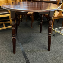 Load image into Gallery viewer, Mahogany Round Dining Table