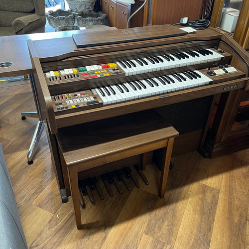 Elka Electronic Organ with Storage Stool