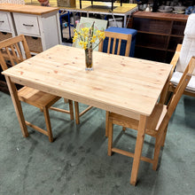 Load image into Gallery viewer, Kitchen Table and 3 Chairs