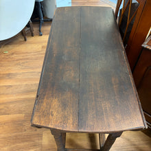 Load image into Gallery viewer, Vintage 1 Drawer Oak Drop Leaf Table
