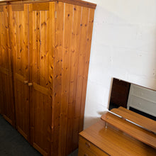 Load image into Gallery viewer, Pine 2 Door Wardrobe