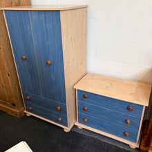 Load image into Gallery viewer, Child’s Wardrobe and Drawer Set