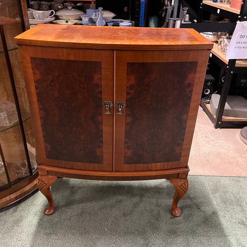 Vintage Yew 2 Door Cupboard